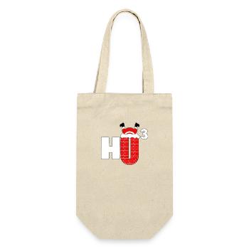 Noël Ho HOHOHO haut 3 - Sac à bouteille - nature - Devant