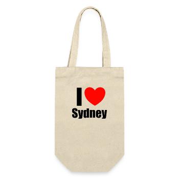 J’adore Sydney - Sac à bouteille - nature - Devant