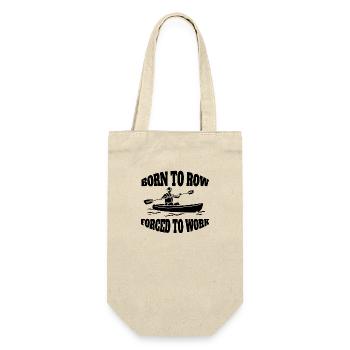 Rowing Club Rowing Team Rowing Rowing - Gift Bag for Bottles - nature - Front