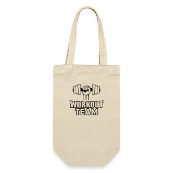 Workout Team - Gift Bag for Bottles - nature - Front