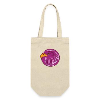 aigle logo - Sac à bouteille - nature - Devant