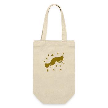 Fox - Animal, Zoo, Animal Lover, Nature Conservation - Gift Bag for Bottles - nature - Front
