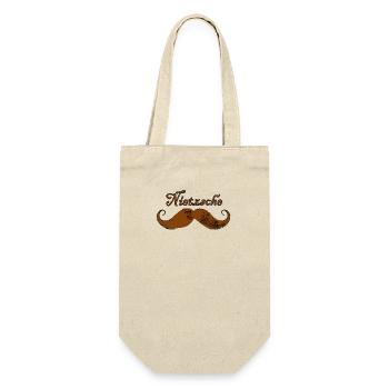 Nietzsche - Gift Bag for Bottles - nature - Front
