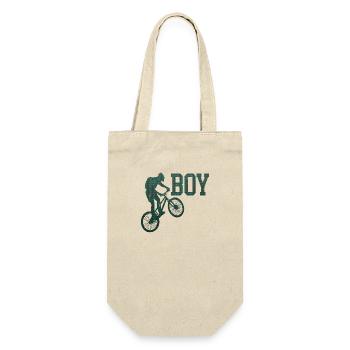 bike bicycle cycle lifestyle healthy transport - Gift Bag for Bottles - nature - Front