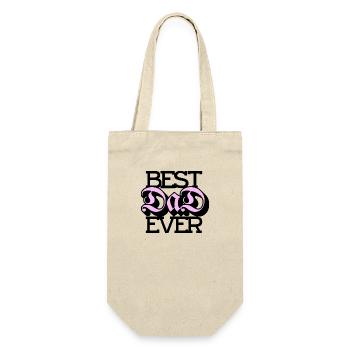 LE MEILLEUR PAPA - Best dad ever - Sac à bouteille - nature - Devant