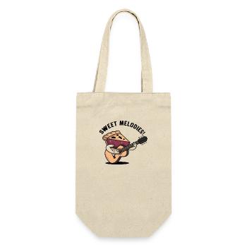 Tarte jouant de l’Art de la guitare - mélodies douces ! Concevoir - Sac à bouteille - nature - Devant