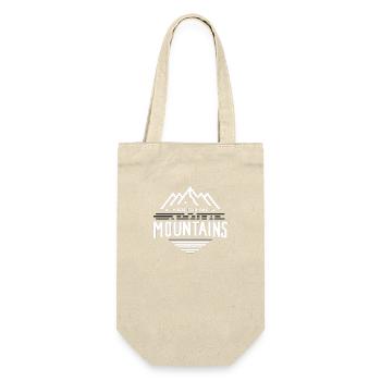 Für die Berge gemacht - Geschenkbeutel für Flaschen - Natur - Vorne