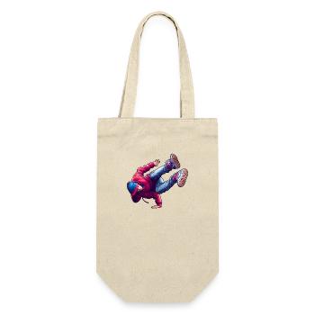 Breakdance Dance Steps - Gift Bag for Bottles - nature - Front