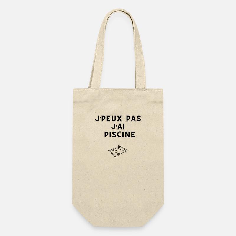 Je peux pas j ai piscine - Sac à bouteille - nature