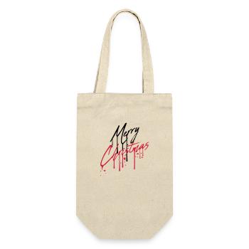 drop graffiti design cool have a merry christma - Gift Bag for Bottles - nature - Front