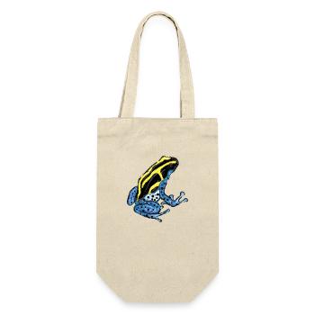 Tree climber frog Poison poison frog PoisonDartFrog 1 - Gift Bag for Bottles - nature - Front