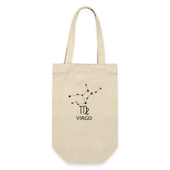 Horoscope Virgo constellation Virgo - Gift Bag for Bottles - nature - Front