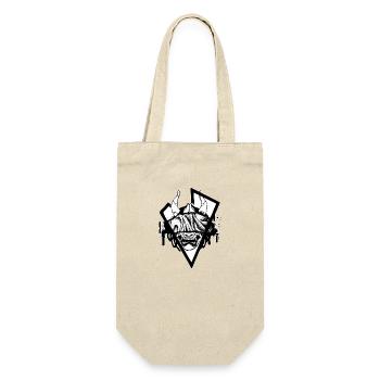 Oni Mask - Geschenkbeutel für Flaschen - Natur - Vorne