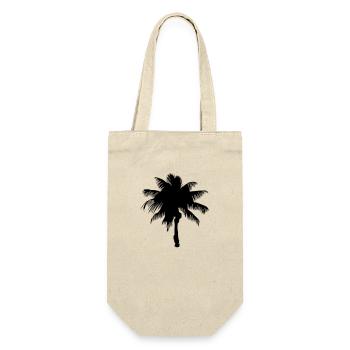Tropical Beach Paradise Palm Sun Sun Vector 2 - Sac à bouteille - nature - Devant