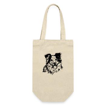 Aussie Australian Shepherd - Gift Bag for Bottles - nature - Front