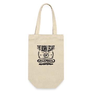 The born legacy of december - Gift Bag for Bottles - nature - Front