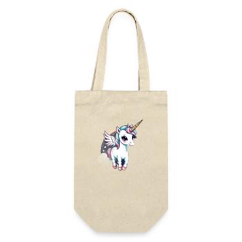Licorne Unicorn Kawaii - Sac à bouteille - nature - Devant