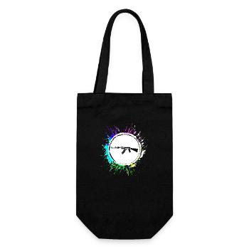 Rifle icon symbol - Gift Bag for Bottles - black - Front