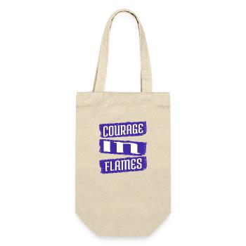 firefighting equipment geek awesome - Gift Bag for Bottles - nature - Front
