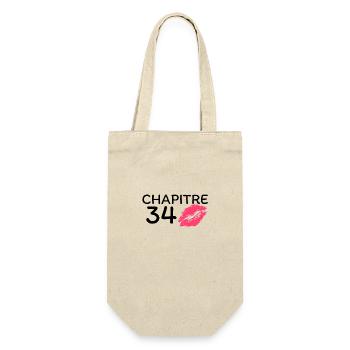 Chapitre 34 ans joyeux anniversaire - Sac à bouteille - nature - Devant