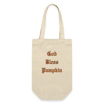 GodBlessCitrouille - Sac à bouteille - nature - Devant