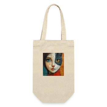 Love - Gift Bag for Bottles - nature - Front