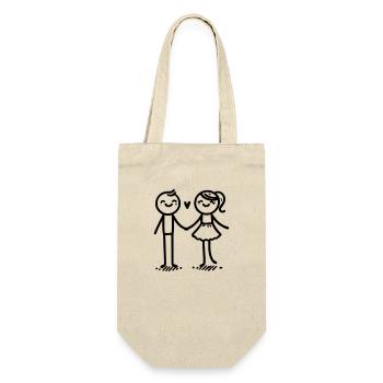 Danse de l’amour - Sac à bouteille - nature - Devant