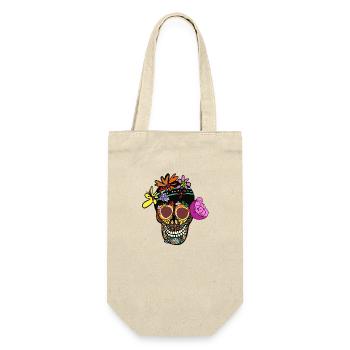 Dia de los muertos - Tag derToten - Geschenkbeutel für Flaschen - Natur - Vorne