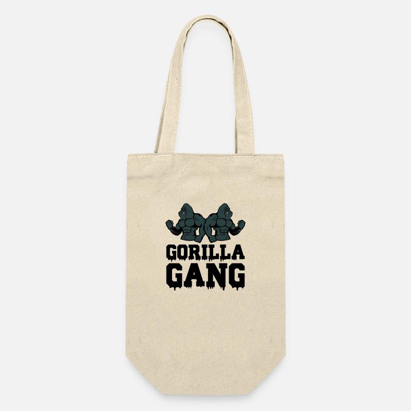 Gang de gorilles - Sac à bouteille - nature