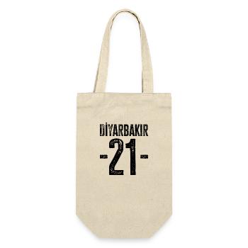 Diyarbakır 21 – Stolz auf Kultur und Geschichte - Geschenkbeutel für Flaschen - Natur - Vorne