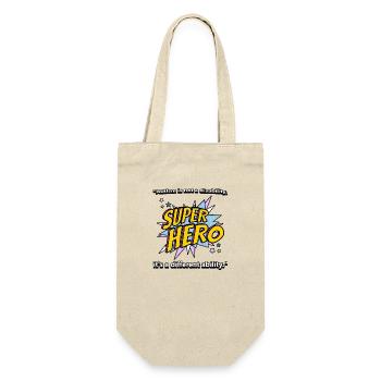 Autism Quote T-Shirt - Gift Bag for Bottles - nature - Front