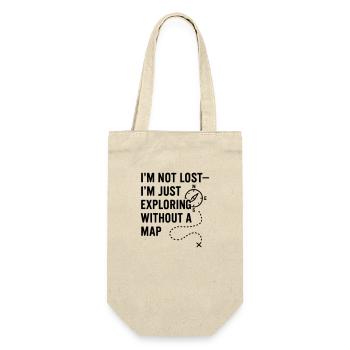 0002 explore without map - Gift Bag for Bottles - nature - Front