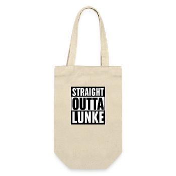 Straight Jutta Lunke | Köln Longerich - Geschenkbeutel für Flaschen - Natur - Vorne