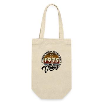 Vintage élégant : 1935 Cadeau rétro 1935 2025 - Sac à bouteille - nature - Devant