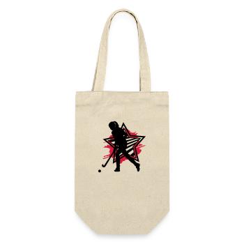 Hockey fille - Sac à bouteille - nature - Devant