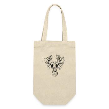 Fantasy deer - Gift Bag for Bottles - nature - Front