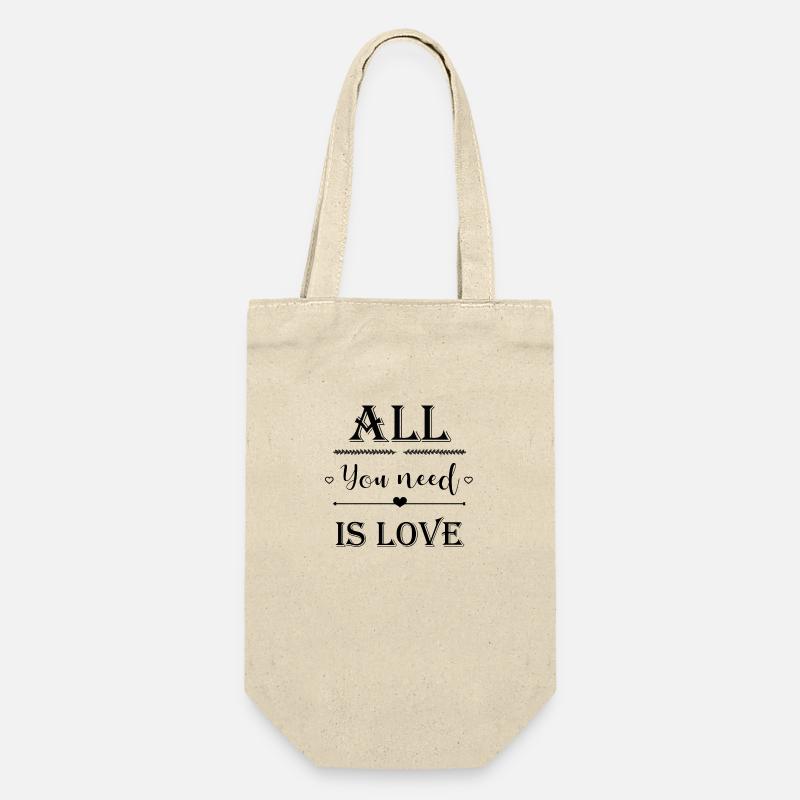All you need is love - Sac à bouteille - nature