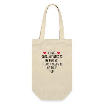 amour - Sac à bouteille - nature - Devant