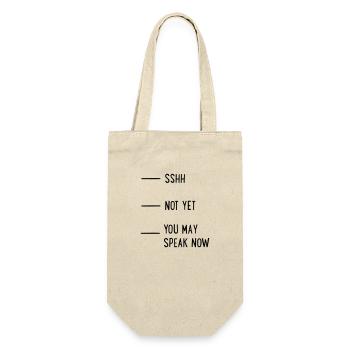 coffee - Gift Bag for Bottles - nature - Front