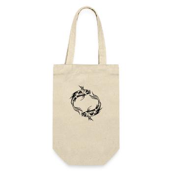 Deux poissons vector Koi Carpe - Sac à bouteille - nature - Devant