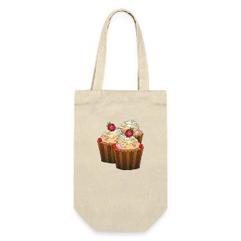 Gâteaux - Sac à bouteille - nature - Devant