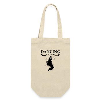 Dancing Dance Music - Gift Bag for Bottles - nature - Front
