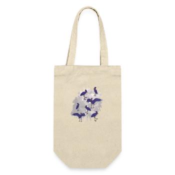 Shoebill Bird Ornithologist Forest I Gift - Gift Bag for Bottles - nature - Front