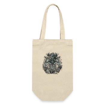Nordic scandinavia retro viking mystical mythology - Gift Bag for Bottles - nature - Front