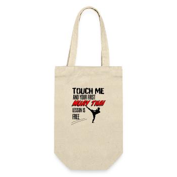 MUAY THAI - Gift Bag for Bottles - nature - Front