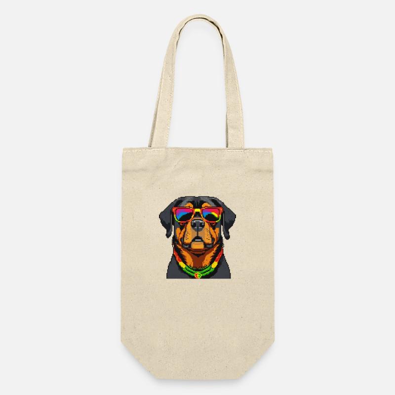 Rastafari Dog - Gift Bag for Bottles - nature