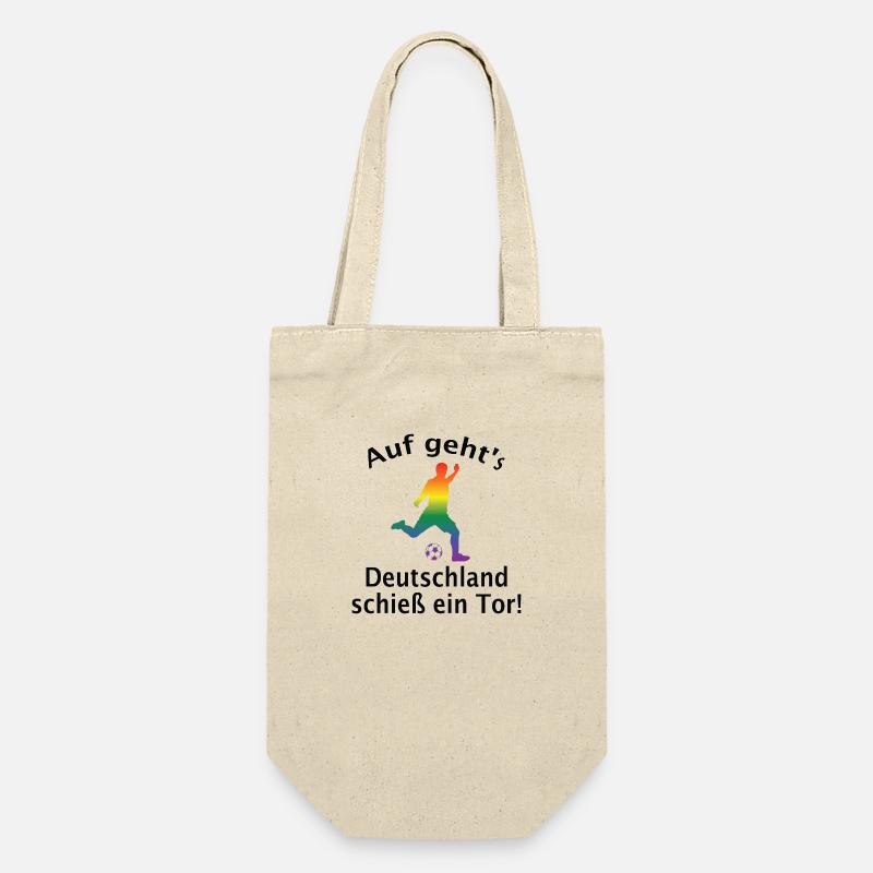 Pride Deutschland schieß ein Tor - Geschenkbeutel für Flaschen - Natur