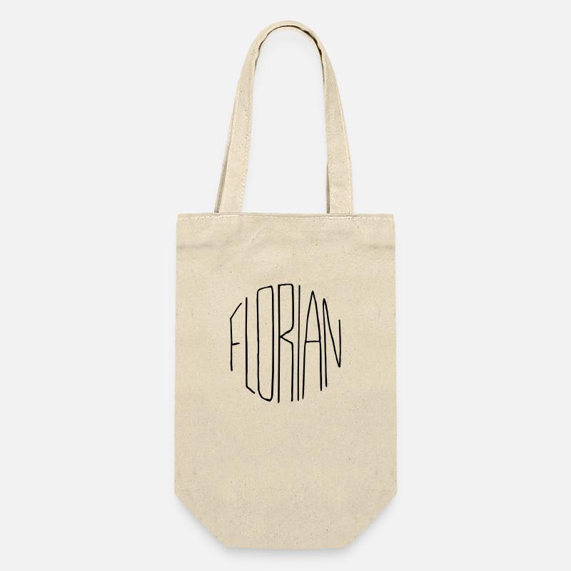 Florian - Geschenkbeutel für Flaschen - Natur
