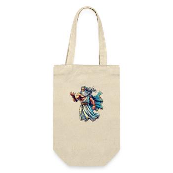 Zeus Comic 1 - Gift Bag for Bottles - nature - Front