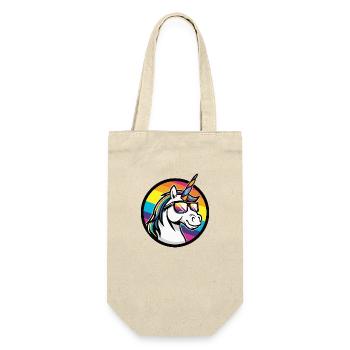 Licorne Été frais - Sac à bouteille - nature - Devant